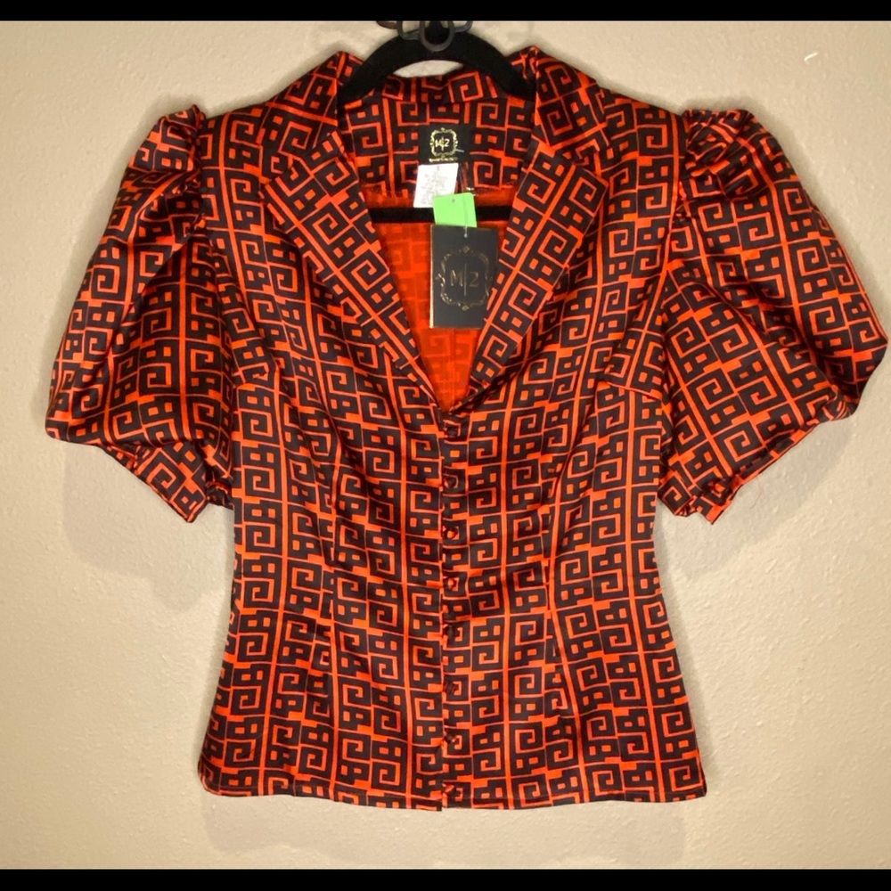 M/2 by Moche Apparel blouse  size Small